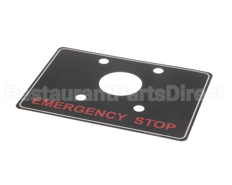 135321 Groen Label, Emergency Stop,
