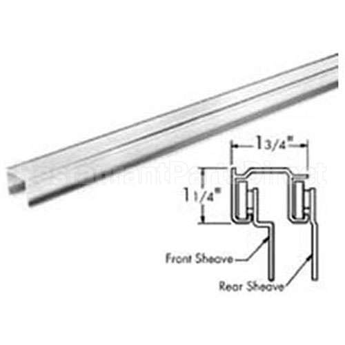 1357-1010-1151 Compatible Standard Keil Track, Overhead, 48", Alum