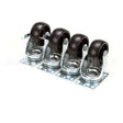 136043 Compatible Norlake Caster Kit 4 Plate Type Oah (S