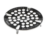 1366-005JKNF Chicago Faucet Plate, 3-1/2'' Flat Strainer