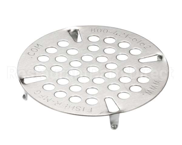 1366-005JKNF Chicago Faucet Plate, 3-1/2'' Flat Strainer