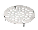 1366-005JKNF Chicago Faucet Plate, 3-1/2'' Flat Strainer