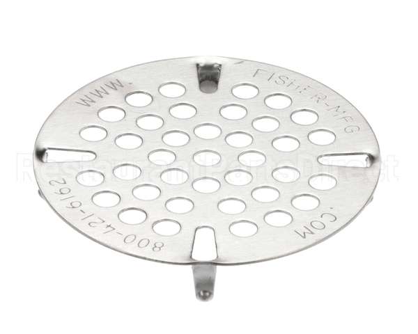 1366-005JKNF Chicago Faucet Plate, 3-1/2'' Flat Strainer