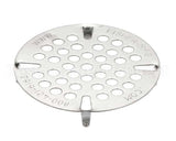 1366-005JKNF Chicago Faucet Plate, 3-1/2'' Flat Strainer