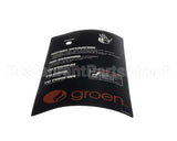 137570 Groen Decal, Operating Instructions,