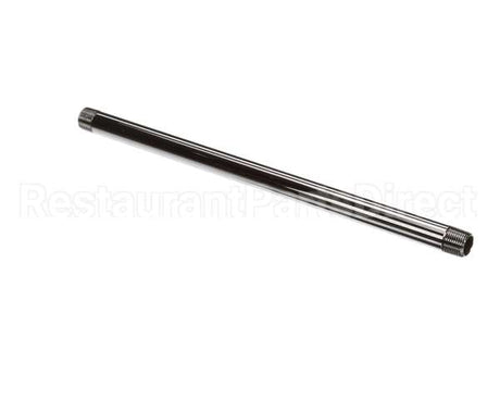 145X T&S Brass Riser, 3/8Npt X 12 Long, Chrome-Plated B