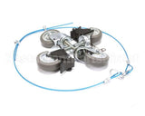 146354 Groen Casters (4 Each: 2 Locking, 2 Non-Lockin