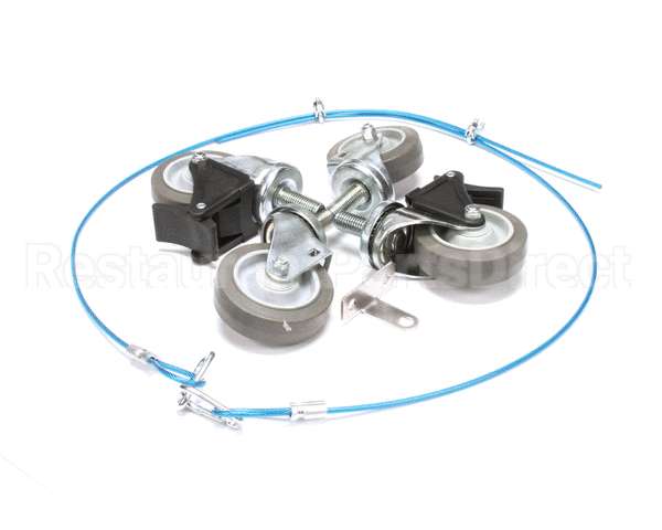 146354 Groen Casters (4 Each: 2 Locking, 2 Non-Lockin