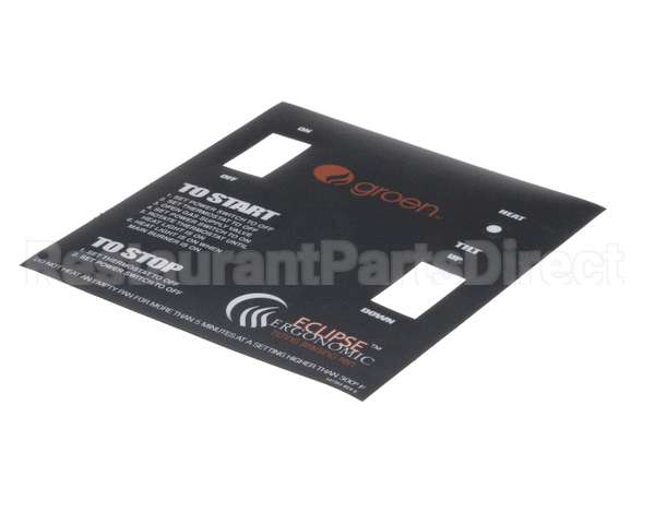 147303 Groen Overlay, Braising Pan, Power Tilt-Gas