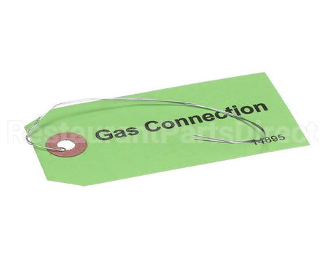 14895 Cleveland Label;Gas Connection