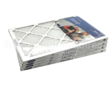 14X20X1-M13-C-P4 Carrier Merv 13 1" Air Filter, 14"X20"X1", 4 Pac