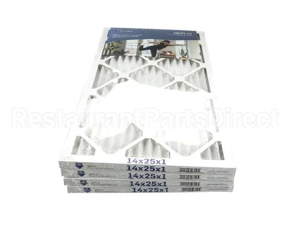14X25X1-M10-C-P4 Carrier Merv 10 1" Filter Pack
