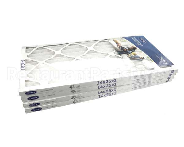 14X25X1-M8-C-P4 Carrier Merv 8 1" Filter Pack