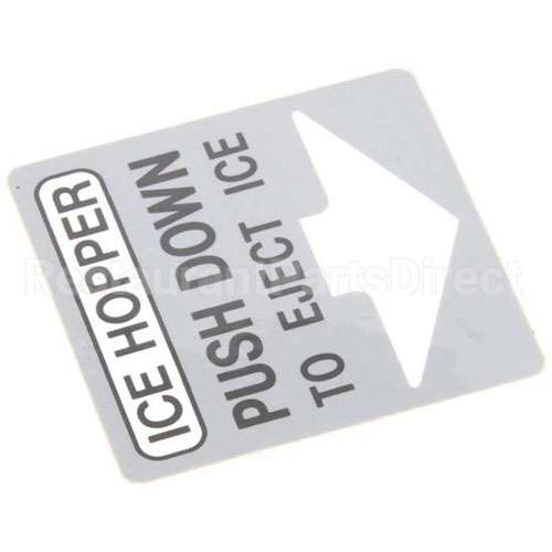 15-0680-03 Compatible Scotsman Label Chute Grey