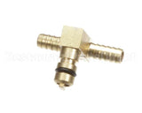 1522-000 Lancer Flojet Brass 1/4 Barb Offset T