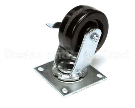 153975 Duke Caster,Plate Swivel W/Brake 5-81-222-2A