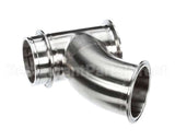 154351 Groen Elbow 45 Deg 3 Tri-Clamp