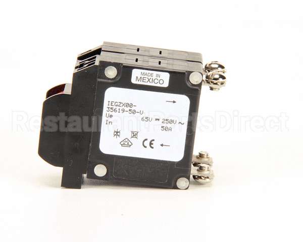 15480 Nieco Switch, Rocker, 50A 2 Pole, Panel Mount