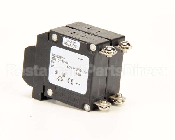 15480 Nieco Switch, Rocker, 50A 2 Pole, Panel Mount