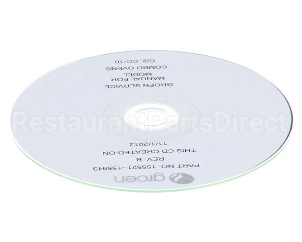 155943 Groen Cd - Service Manual, Combo Ove