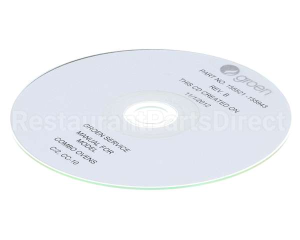 155943 Groen Cd - Service Manual, Combo Ove