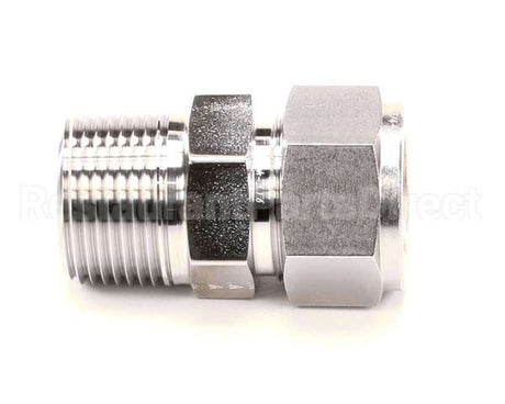 15615 Broaster Connector Comp 3/4 Od X 3/4 Npt Ss