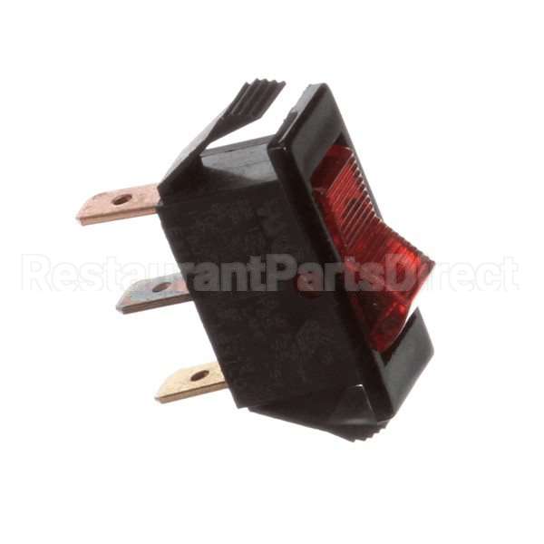 157150 Compatible Groen Switch Rocker 22A, 125Vac Illuminated, Red