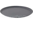 1600TL-110 Compatible Cambro Tray, 16"Rd, Black, Treadlite