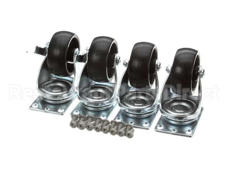 160620 Norlake Caster Kit Plate Type (Set Of