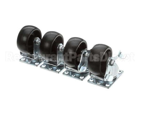 160620 Norlake Caster Kit Plate Type (Set Of