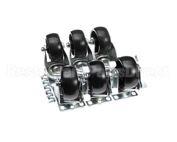 160621 Norlake Caster Kit Plate Type (Set Of