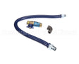 16100BPCF48 Dormont 1 Dia., 36 Blue Hose, Safety Quik, 1 Elb