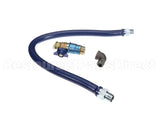 16100BPCF48 Dormont 1 Dia., 36 Blue Hose, Safety Quik, 1 Elb