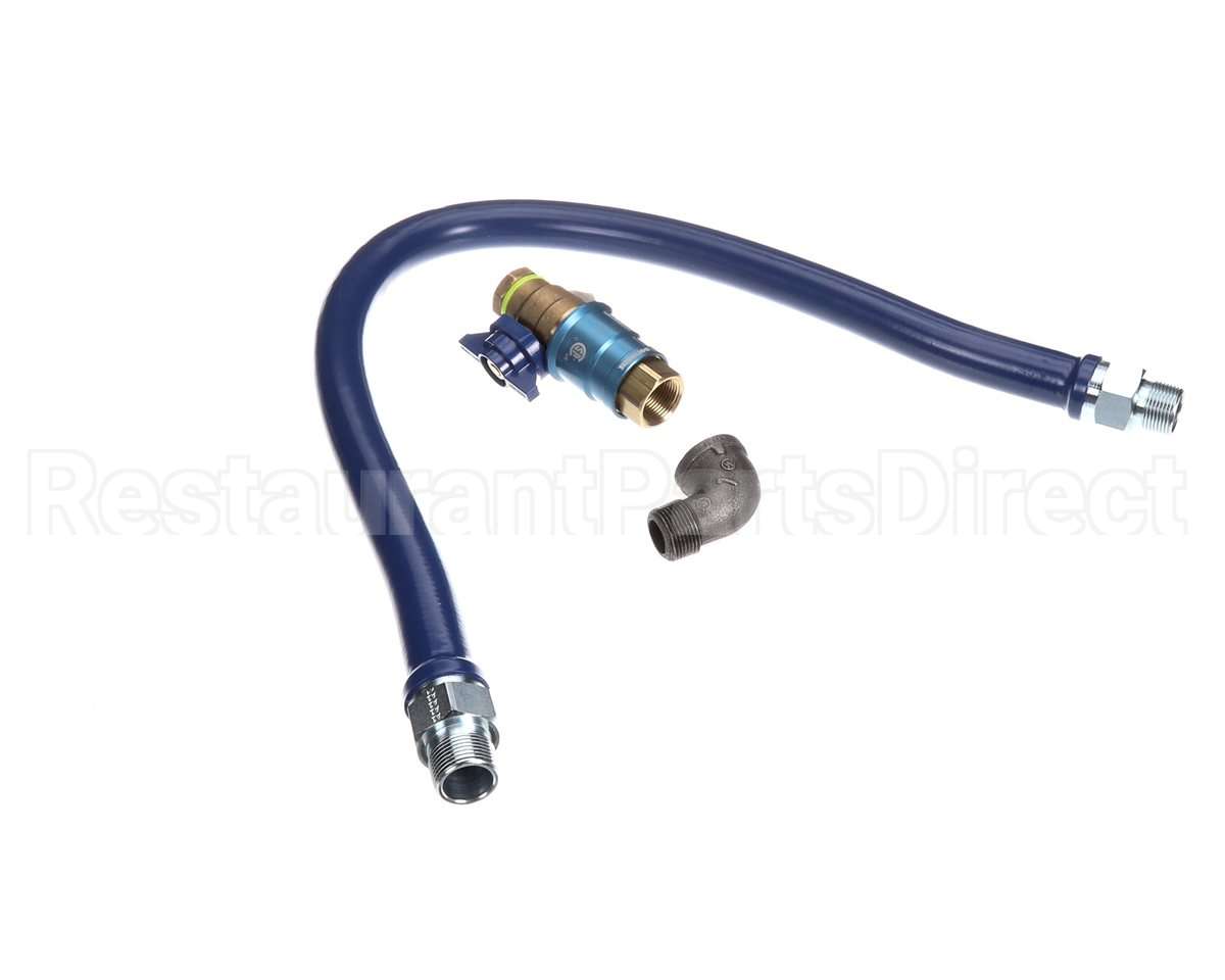16100BPCF48 Dormont 1 Dia., 36 Blue Hose, Safety Quik, 1 Elb