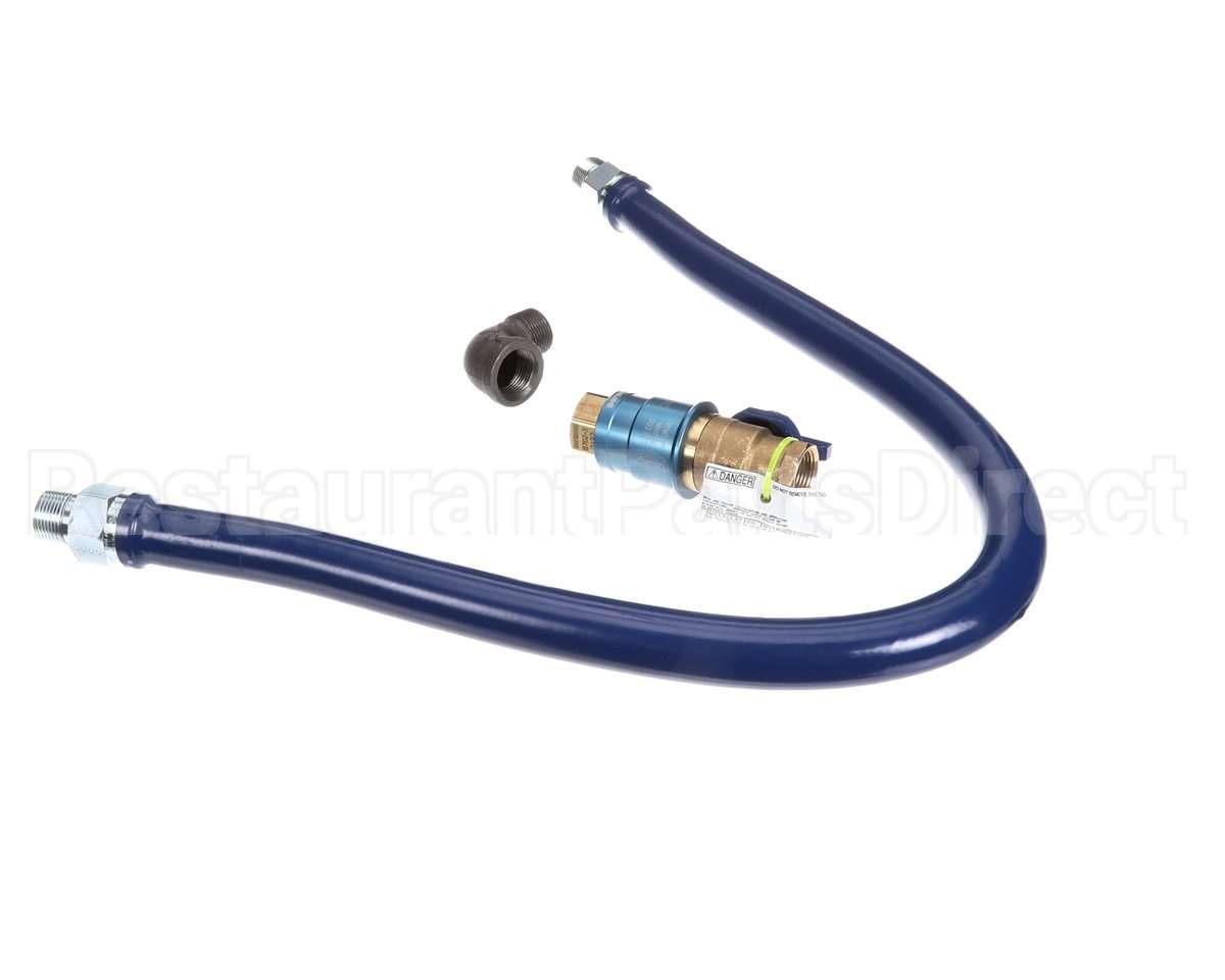 16100BPCF48 Dormont 1 Dia., 36 Blue Hose, Safety Quik, 1 Elb