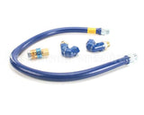 16100BPQ2S60 Dormont 1 Dia., 60 Blue Hose, Snapfast, 2 Swivel