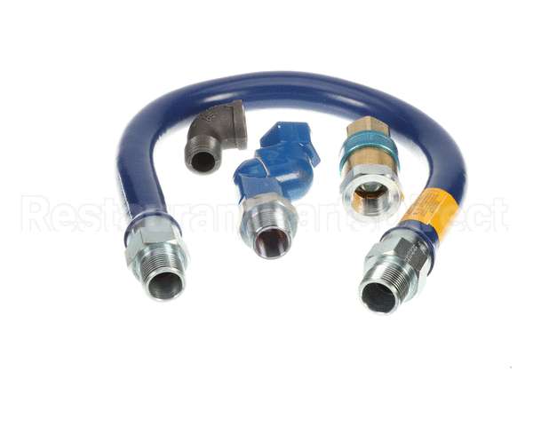 16100BPQS36 Dormont 1 Dia., 36 Blue Hose, Snapfast, Swivel M