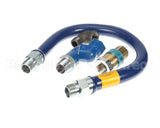 16100BPQS36 Dormont 1 Dia., 36 Blue Hose, Snapfast, Swivel M