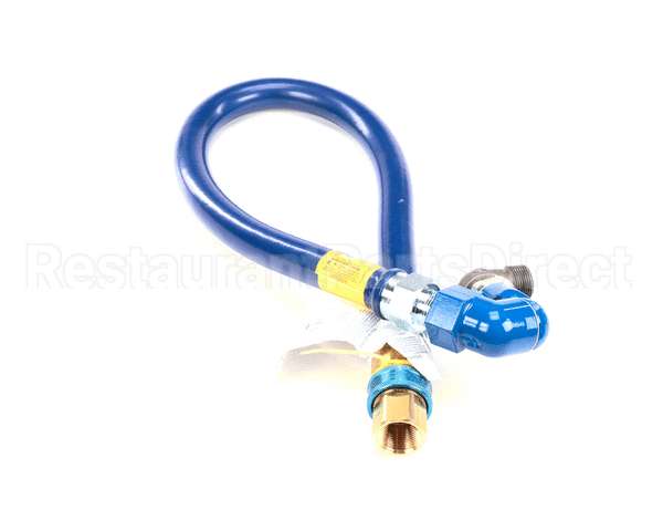 16100BPQS48 Dormont 1 Dia., 48 Blue Hose, Snapfast, Swivel M