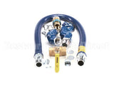 16100KIT2S48 Dormont 1 Dia., 48 Blue Hose, Snapfast, 2 Swivel