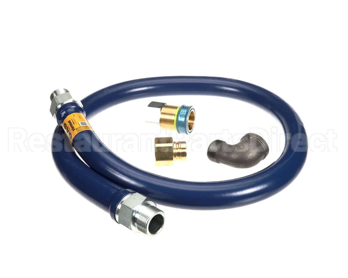16125BPQ72 Dormont 1-1/4 Dia., 72 Blue Hose, Snapfast, 1 El