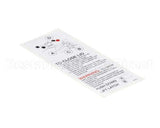 16181 Henny Penny Label - Lid Operating Instruct