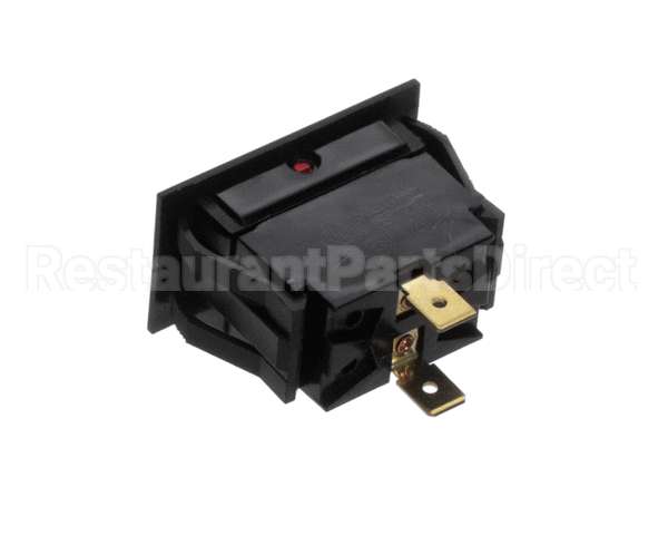 1621000 Garland Lamp-Red Lens Black Bezel 28V