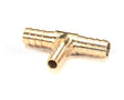 162889 Groen Brass Tee 1/2 X 3/8 X 1/2 Barbed