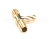 162889 Groen Brass Tee 1/2 X 3/8 X 1/2 Barbed