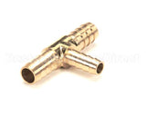 162889 Groen Brass Tee 1/2 X 3/8 X 1/2 Barbed