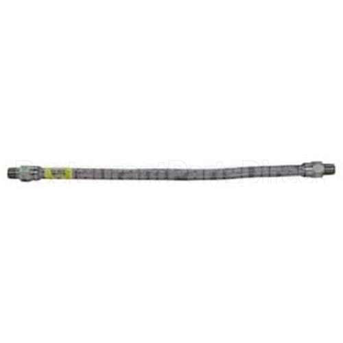 1650B24 Compatible Dormont Hose, Gas, 1/2"Nptx24"S/S, Hd