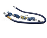 1650BPQ2SR48 Dormont 1/2 Dia., 48 Blue Hose, Snapfast, 2 Swiv