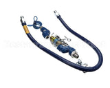 1650BPQ2SR48 Dormont 1/2 Dia., 48 Blue Hose, Snapfast, 2 Swiv