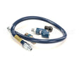 1650BPQS48 Dormont 1/2 Dia., 48 Blue Hose, Snapfast, Swivel